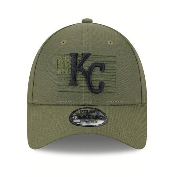 2023 MLB Armed Forces Day Kansas City Royals Snapback Hat New Era 9FORTY NEW - Picture 3 of 7